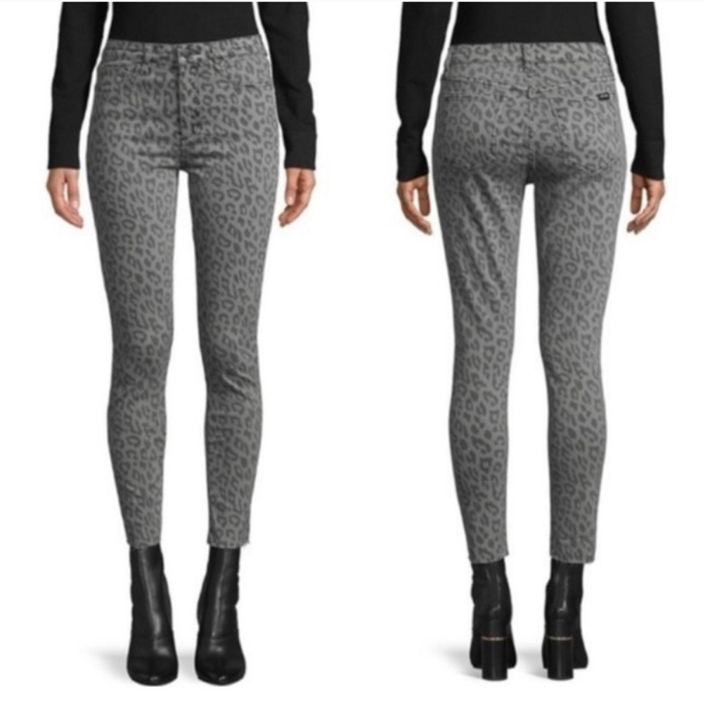 Joe’s High Rise Skinny Ankle Jeans Leopard print - Picture 3 of 8